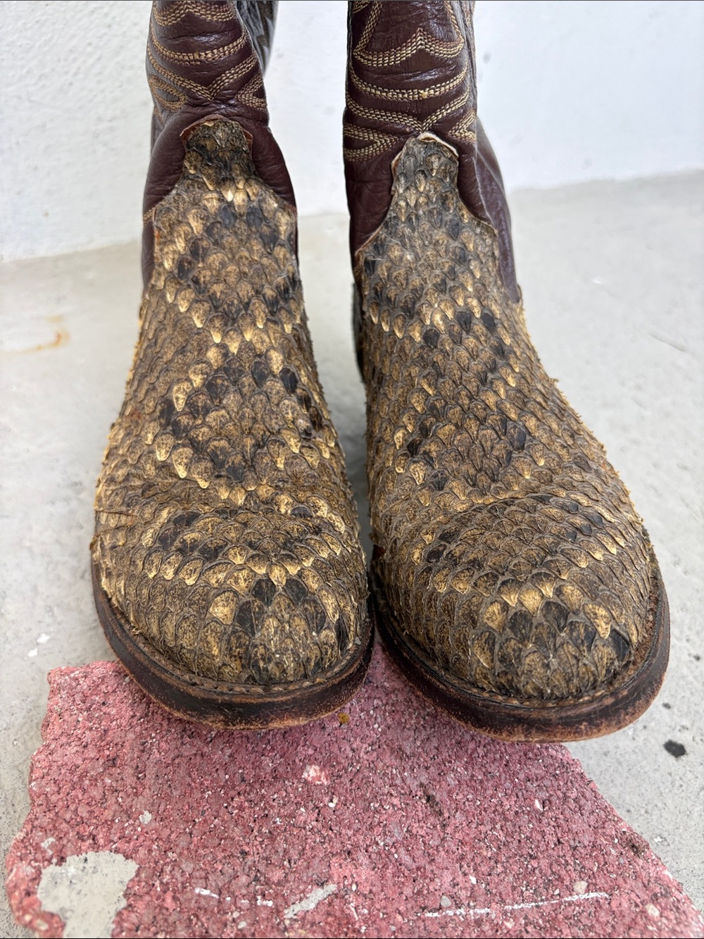 Dan post python cowboy boots - Picture 8 of 12
